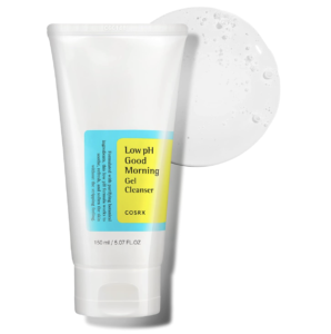 COSRX Low pH Good Morning Gel Face Cleanser, 5.07 fl oz, BHA Face Wash, Daily Mild Face Cleanser for Sensitive Skin, PH Balancing, Korean Skin Care, Korean Face Wash, Stocking Stuffers,Gifts For Women