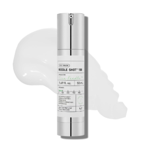 VT COSMETICS CICA Reedle Shot 100, Spicule Microneedling Serum for Pore Care & Exfoliation, Exosome, Centella Asiatica for Glass Skin, Skin Texture, Korean Liquid Skin Booster (1.69 Fl Oz / 50ml)