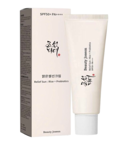 Relief Sun Organic Korean sunscreen SPF50+